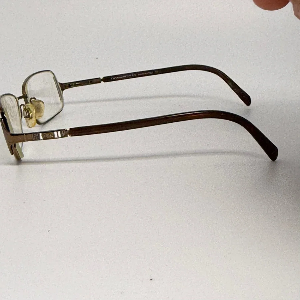 Donna Karan DK3534-B Brown Bronze Rectangular Eyeglasses Frames 52-16-130